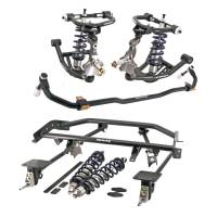 Ridetech Complete Coil-Over System, Pin Spindle, for 1967-1969 Firebird 1st Gen F-Body, HQ Adjustable Shock