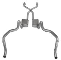 Pypes Exhaust - Pypes 1975-81 F-Body 2.5" Crossmember Back w/ Hpipe Exhaust System (PYP-SGF941E) - Image 2
