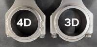 Eagle Specialty - Eagle 4D 4340 Forged H-Beam High HP/Power Adder Rod, 6.800",  ARP 2000, 2.200" BBC RJ Set/8 - Image 5