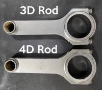 Eagle Specialty - Eagle 4D 4340 Forged H-Beam High HP/Power Adder Rod, 6.800",  ARP 2000, 2.200" BBC RJ Set/8 - Image 6