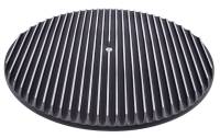 14" Full Finned Round Air Cleaner Top, Black