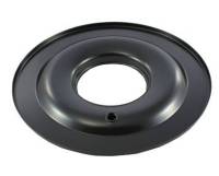 Air Cleaner Base, 14 in Round, 5-1/8 in Carb Flange, Flat Base, Steel, Black, Each