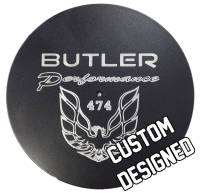 Butler Custom Milled Air Cleaner Lid, Choose Your Look, 14"