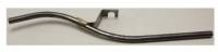 Pontiac Upper Dipstick Tube with Bracket for A/C, Stainless, 1966-68 APE-N280
