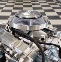Butler Performance - Pontiac Drop Base Shaker Assembly w/ 3" Cone Shaped Washable Element- for use with Edelbrock RPM Intake for '73 to '79 (326-455) Trans Am - Image 3