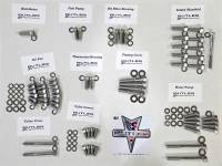 Butler Pontiac Complete Engine Accessory Bolt Kit- Allen Head- Stainless Steel 1969-79 ABO-A-5201