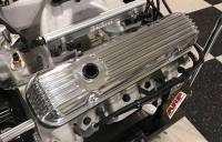 RPC Pontiac Polished Finned Cast Aluminum Short Valve Covers, 2 9/16" Tall (Set) RPC-S7660