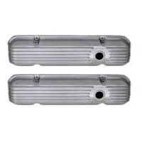 RPC - RPC Pontiac Polished Finned Cast Aluminum Short Valve Covers, 2 9/16" Tall (Set) RPC-S7660 - Image 2