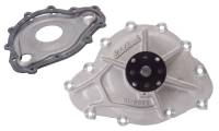 Edelbrock Pontiac Victor Series 11 Bolt Water Pump & Plate, 1969-79, 4.5", Satin Finish EDL-8856