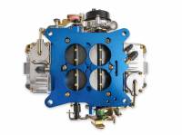 Holley - Holley 850 CFM Ultra Double Pump Holley Carb - Polished/Blue Finish HLY-0-76850BL - Image 4