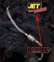 Butler Performance - Butler Fuel Pump to Carb Inlet Kit, RobMc Mechanical Fuel Pump to Pontiac QJet,  Black or Endura Inlet BPI-1008FUEL - Image 1