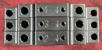 Butler Pontiac 421-428-455 Center Main Caps Billet Steel