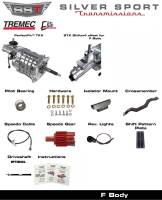 70-81 FB/TA, F-Body, SST Tremec Perfect-Fit 5 Speed TKX Transmission Kit, Manual to TKX
