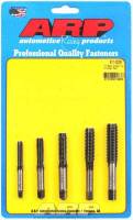 ARP Thread Chaser, 1/4-20 in, 5/16-18 in, 3/8-16 in, 7/16-14 in and 1/2-13 in Male Thread, Steel, Universal, Set of 5