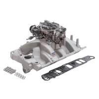 Edelbrock - Single-Quad Manifold and carb Kit for 1965-79 Pontiac 389-455 - Image 2