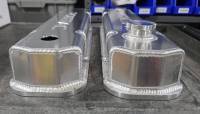 Butler Performance - Pontiac Custom Fab Aluminum Valve Covers, Raw or Black, 2 3/4, Choose Your Options (Set) BPI-SVC-FAB - Image 2