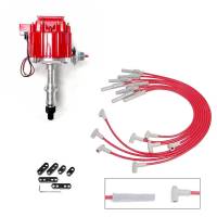 Pontiac HEI Distributor and Wire Kit, HEI