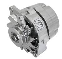 March Performance Ultra Series GM 10SI Alternator, 140 Amp 1 Wire Polished Finish