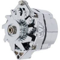 CVF Racing GM 1 Wire Alternator, 140 Amp, Chrome