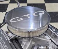 Billet Specialties Billet Aluminum Air Cleaner Assembly, GTO LOGO High Polish Finish