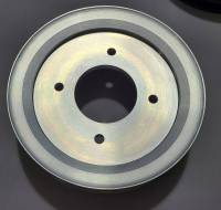 Ram Air Restorations - Pontiac 3-Groove Crankshaft Pulley for 1968-70 A/C Applications-Polished - Image 2