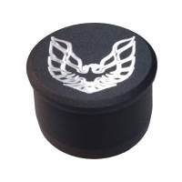 Firebird Screaming Chicken Custom CNC Black Aluminum Push-In Breather