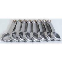Eagle 4340 Forged H-Beam Rod, 6.625", 2.250" Pontiac RJ, Bushed Set/8