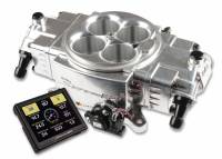 Holley Sniper Stealth 4150 Self-Tuning w/ handheld EFI monitor, Shiny Finish
