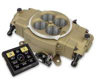 Holley Sniper Stealth 4150 Self-Tuning w/ handheld EFI monitor, Classic Gold Finish