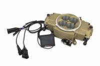 Holley - Holley Sniper Stealth 4150 Self-Tuning w/ handheld EFI monitor, Classic Gold Finish - Image 2