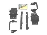 Warpath Restoration Pontiac Engine Adapter Kit w/ Rubber Frame Mount / Engine Mount -Adapter, Set WRP-MM2