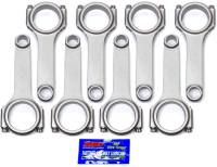 Eagle 4340 Forged H-Beam Rod, 6.625", 2.250" Pontiac RJ,Press-Fit Set/8