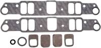 Edelbrock Pontiac Standard Intake Gasket / Includes Heat X-Over Block Off  (Set) EDL-7280