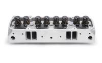 Edelbrock Round Port Pontiac 72cc Cylinder Heads, Hyd. Roller, Non Fast Burn Chamber (Pair) EDL-60595-2