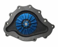 Flowkooler - Flowkooler Pontiac 11-Bolt 1969 1/2-79 Hi-Volume Cast Iron Water Pump w/ Billet Aluminum Impeller BRW-1649-CI - Image 2