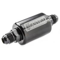 Russell Competition Fuel Filter -8 / 3.25", Black  RUS-650103