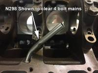 Butler Performance - Pontiac 389-421 1965-68 (also clears 4 bolt mains all years) Lower Dipstick Tube For Use With Tray AAU-N298 - Image 2