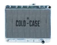 Cold Case 64-65 Pontiac GTO Tempest LeMans TRIPOWER Aluminum Performance Radiator. Fits cars equipped with factory Non AC radiators supports only, (MT) Cars. CCR-GPG19