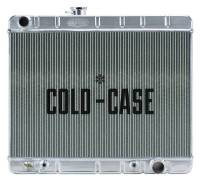 Cold Case 66-67 Pontiac GTO Tempest LeMansAluminum Radiator, Fits cars equipped with factory AC radiatorsupports only, (AT) CCR-GPG38A