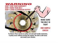 Power Master - Powermaster GM 12SI 140 amp 1 wire Polished Alternator POW-67293 - Image 4