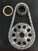 Butler Performance - Butler Pro Billet Pontiac Timing Set, Double Roller, 9 Keyway, .005" Short, BPI-TCS-005 - Image 1