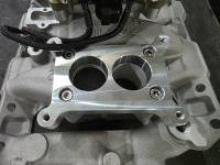 Butler Performance - Billet FiTech to 66 Tri-Power Intake Adapter, Gaskets / Hardware Included, Aluminum, Set/3 - Image 2