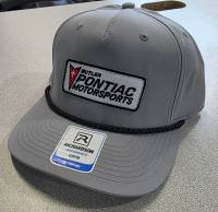 Pontiac Motorsports Hat, Grey, Adjustable